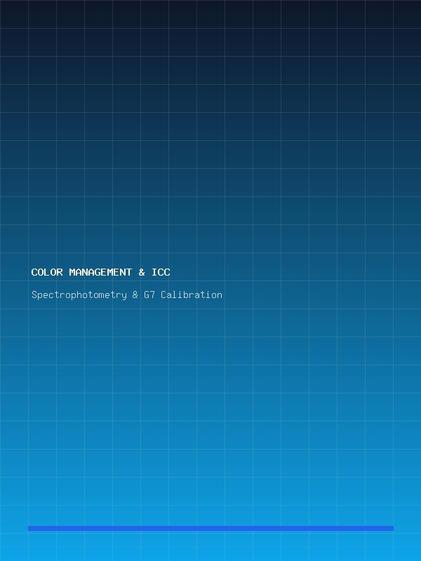 Color Management & ICC Profile Engineering for Commercial Print